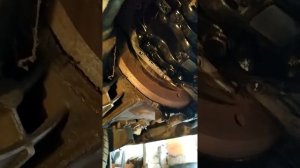 Фольксваген Т-4 AAB 2.4 дизель. Снятие малянного поддона.