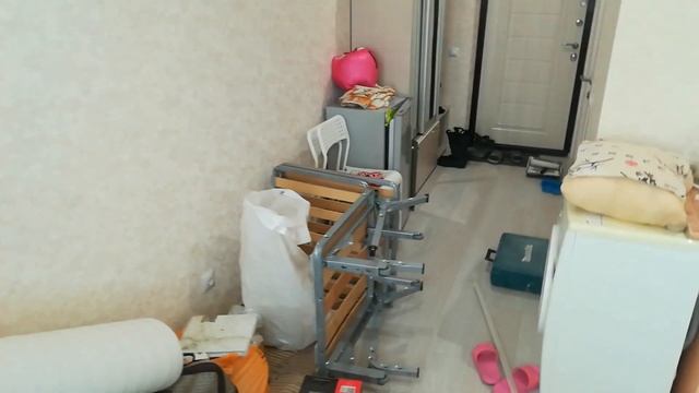 Наша работа/ Ремонт комнаты студии ЖК "Академический" Ставрополь смотреть онлайн