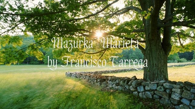 Mazurka `Marieta` by Francisco Tárrega смотреть онлайн