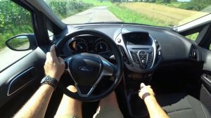 2013 Ford B-MAX 1.0 EcoBoost 74 кВт/101 л.с. | Тест-драйв POV