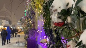 Казань новогодняя 2023 (ул. Баумана )