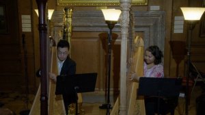 Bernard Andrès  - “Parvis” (for Two Harps) - Performed by Renée Murphy & Adam Phan