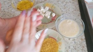 РЕЦЕПТ / КУРИНЫЕ ШАРИКИ С СЫРОМ