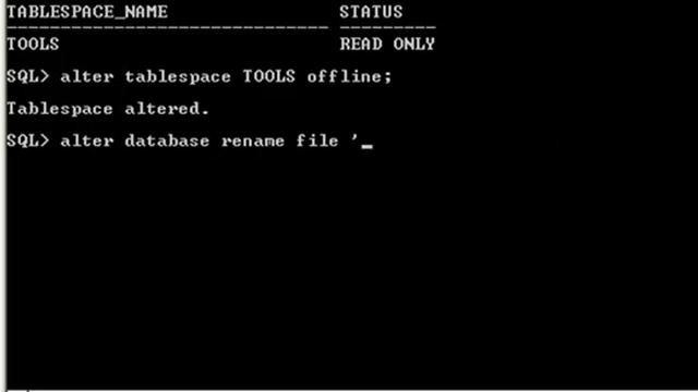 Oracle - Mover datafiles.mp4 смотреть онлайн
