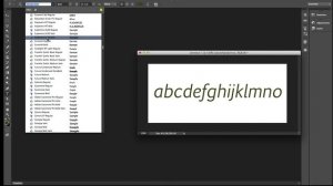 Photoshop CC : How to Hover over font name to see preview tutorial