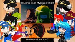 Past Nanbaka reacts |GCRV|Nanbaka |SPOILERS!! |RUS/ENG |RE-UPLOAD