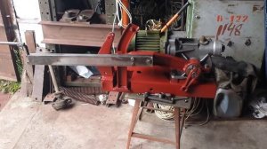 Ремонт рельсорезного станка РМ5ГМ ч3