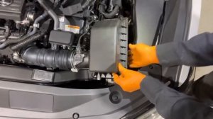 2019-2024 Lexus ES300h Hybrid Engine Air Filter Inspection And Replacement Instructions