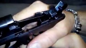 Установка боевой пружины по деревенских.