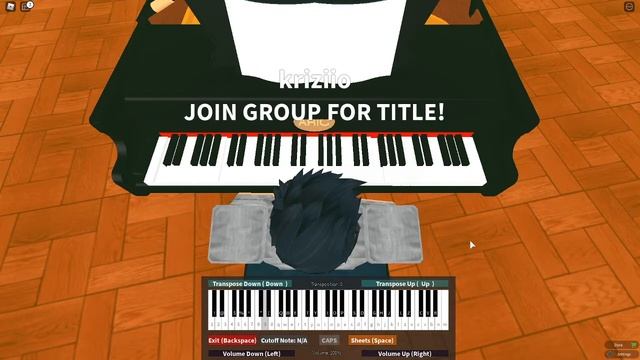 Jibaku Shounen Hanako-kun ED- Tiny Light [Roblox Piano] смотреть онлайн