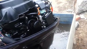 Tohatsu mfs 9 9ds запуск с переделанным карбюратором2