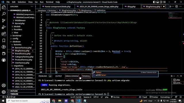 laravel ecommerce complete website-lect13|Laravel ecommerce crash course |Laravel ecommerce project