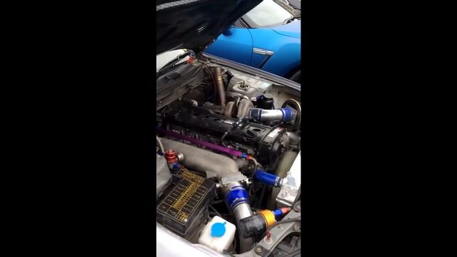 Nissan GTR R34 Drift Car Revs & Burnout at TheGentlemansJolly Car Meet! смотреть онлайн