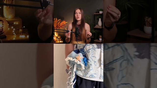 Вязаная крючком сумка по морским мотивам смотреть онлайн