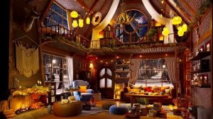 Атмосфера зимней кофейни | Джазовая музыка на Новый год 2023 & Уютный камин для отдыха, учебы,работ