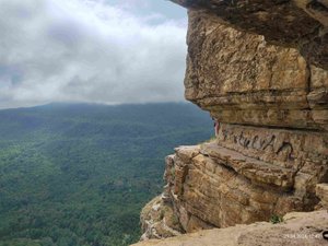 Достопримечательности Кавказа - Орлиная полка Гуамское ущелье Мезмай