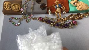 132. Роскошные браслеты и комплект украшений. Винтажные украшения. Распаковка!