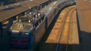 Прибытие поезда на вокзал города Ла-Сьота (римейк)