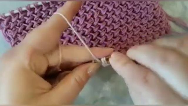 Узор спицами "Бруния". смотреть онлайн