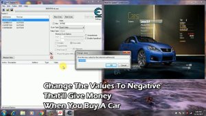 Cheat Engine Hack: Need For Speed Undercover "UNLIMITED MONEY""For All Versions"(NFSUCCE6.4)