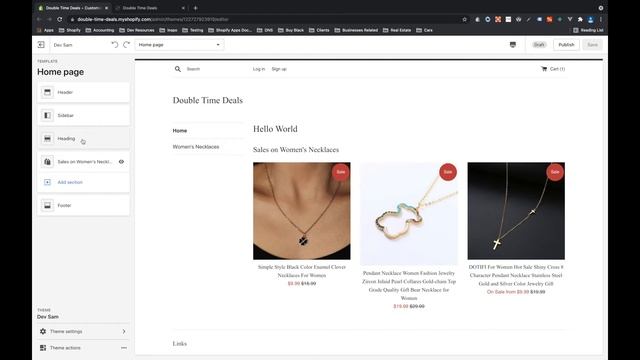 Shopify Dev Tips: Static Sections смотреть онлайн
