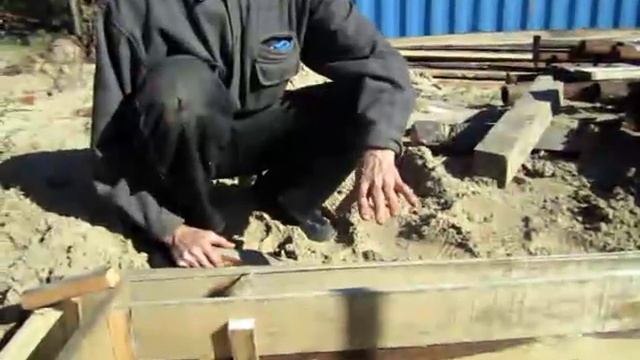 Выравнивание фундамента.Как правильно сделать выравнивание фундамента. смотреть онлайн