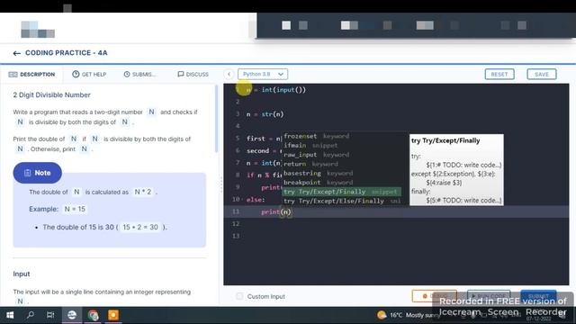 2 digit divisible numbers #ccbp #pythonforbeginners #pythonprogramming #coding #python_assignment