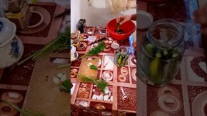 Соленые огурцы, просто и вкусно.