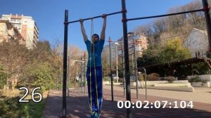 Подтягивания с резиной 22мм