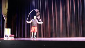 Rope Warrior David Fisher Performs at Rosarian Academy