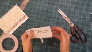 Свадебный альбом скрапбукинг, второй разворот, мастер класс
