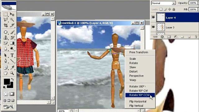Học Photoshop Layer lắp ghép hình ảnh Bai 2.wmv смотреть онлайн