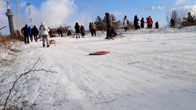 Ура, редкий гость - cнег! #Новороссийск 08.02.2020 смотреть онлайн