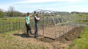 Установка теплицы Агроном
