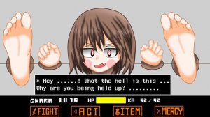 #tickling #tickle #くすぐり UndertaleのCharaちゃんくすぐりお仕置きTickling and punishing Chara-chan from Undertale