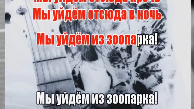 Гражданская Оборона   Зоопарк 0025 Караоке-версия