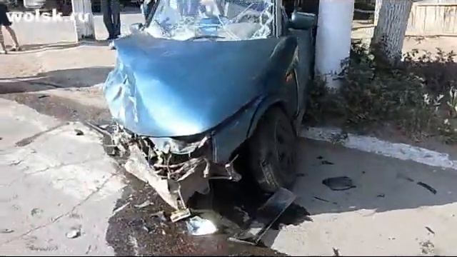 В Вольске Ауди протаранила десятку