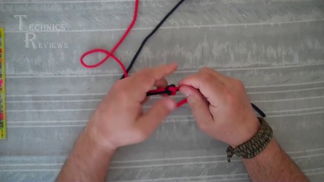 Бриллиантовый узел паракорд Diamond knot parachute cord как правильно плести
