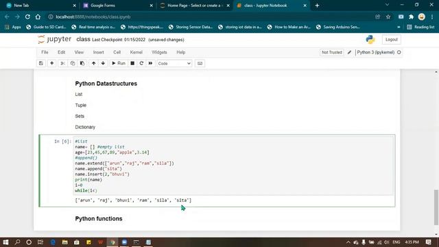 5 Python Data structure (Data Science Part 5)