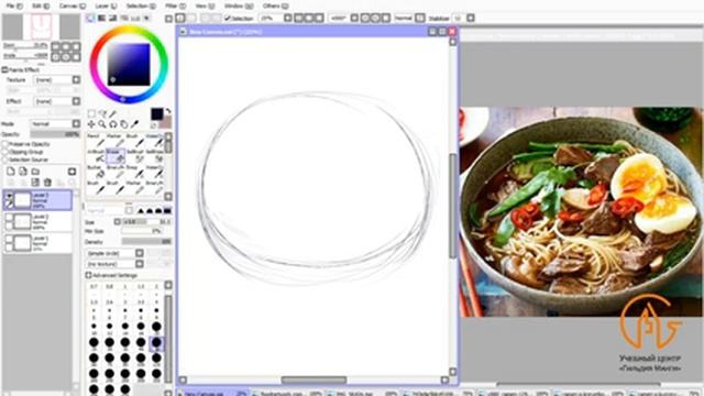 Мастер - класс "Рисуем еду" смотреть онлайн