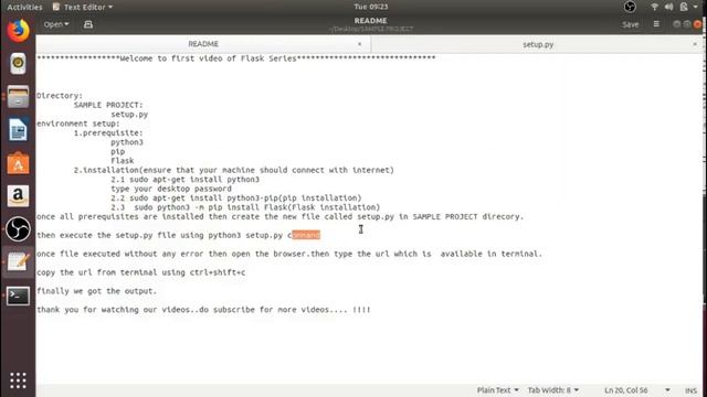 Hello world using flask | flask basics | python programming смотреть онлайн