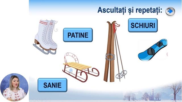 Limba și literatura română, clasa I, În împărăția iernii смотреть онлайн