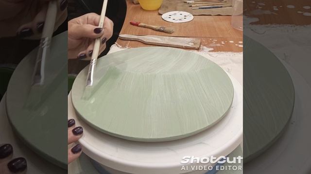 Мандала доброты и счастья  #зенкерамика#глиняныетарелки#сграффити