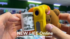 Фотоаппарат детский Мишка моментальной печати от Kaspi магазина NEW LIFE Online