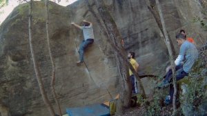 Guerilla's crack, 6a+. La Comarca