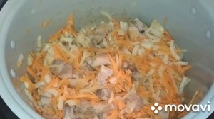 Очень ленивые голубцы в мультиварке или тушёная капуста с мясом и рисом.