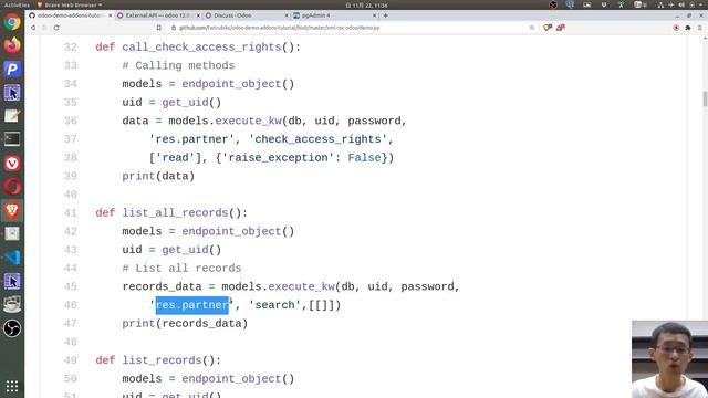 odoo 手把手教學 - 如何使用 python xmlrpc 連接 odoo - part1 смотреть онлайн