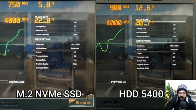 SSD vs HDD - FPS Comparison  Game Boot Speed Comparison - Which is Better for Gaming 