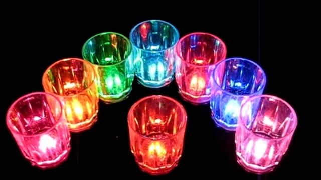 Светящиеся стопки - демонстрация смотреть онлайн