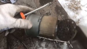 Замена топливного фильтра на Фольксвагене WV 1.9 TDi